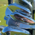 Justin Rose is debuting some new Mizuno Pro blades at The Open