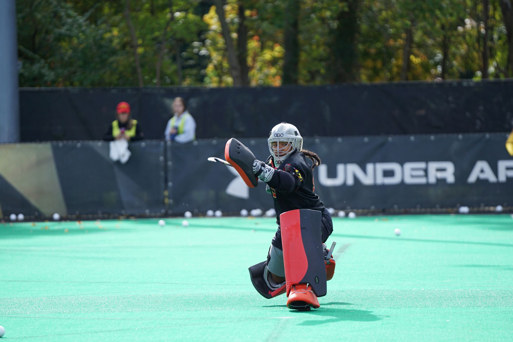 Hockey goalie