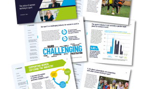 Voice of Women Working in Sport report images