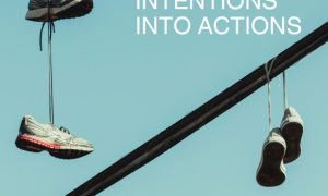 Sustainability in running: translating intentions into actions