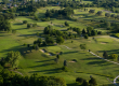 Aerial photo of a golf course