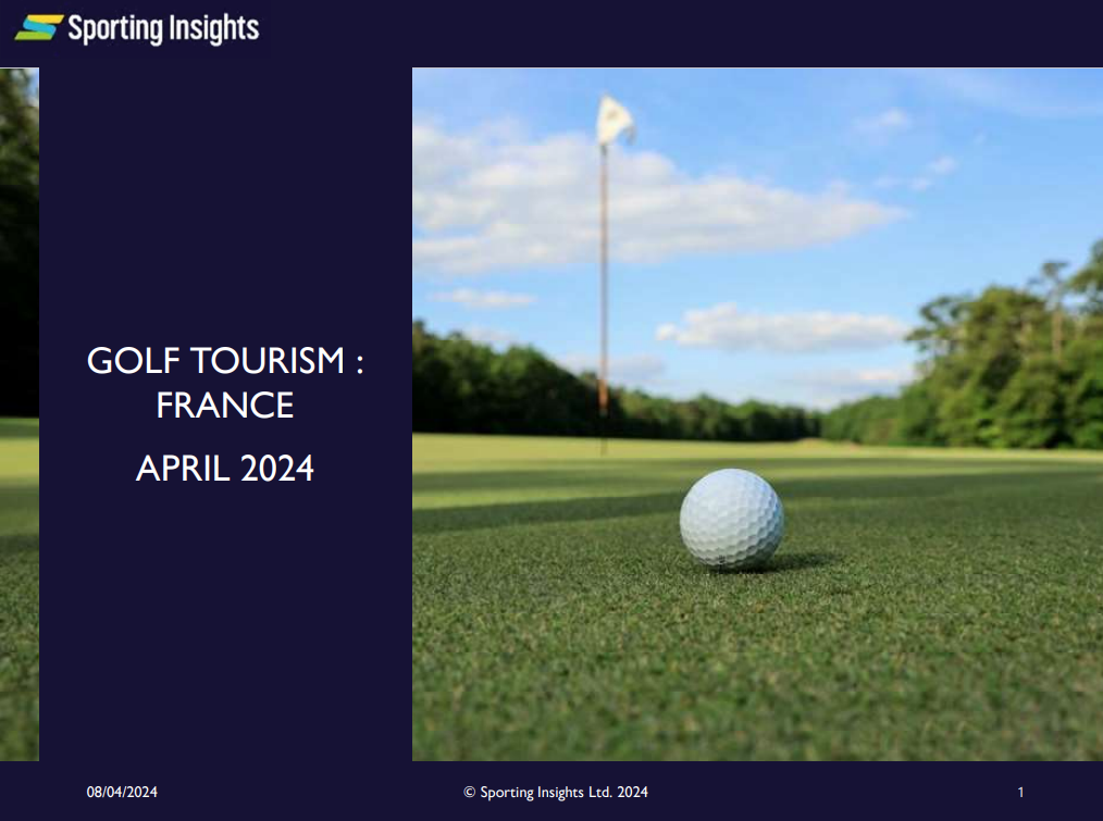 Golf Tourism Study 2024: French Golfers