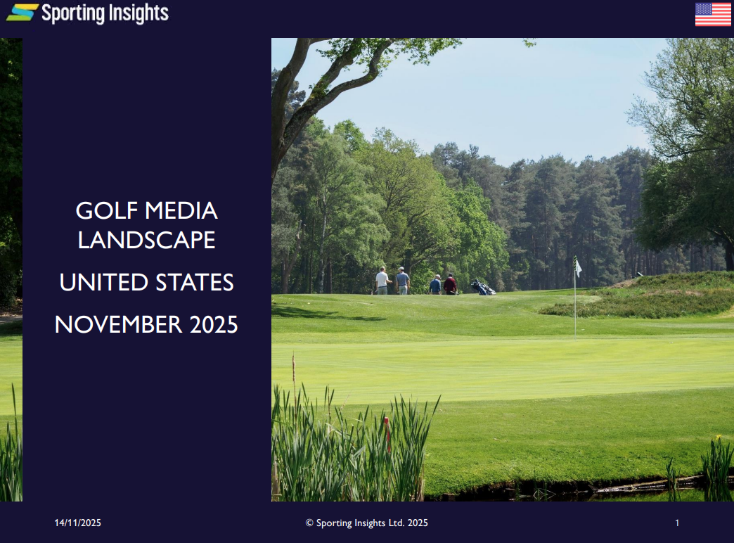 Golf Media Landscape - USA 2025